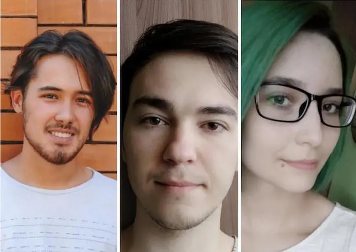 At a UNICEF-supported Online Hackathon in May 2020, young people in Kyrgyzstan created a ClickHelp Bot project to protect women and young people from domestic violence. 