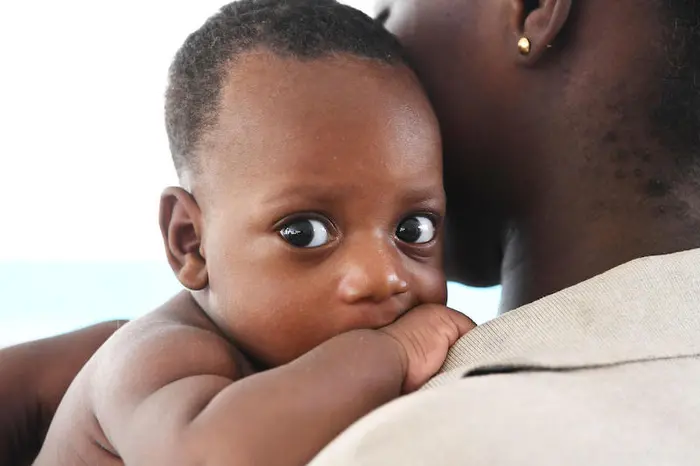 In Côte d’Ivoire, where this baby lives, 3-in-5 children don't receive basic vaccinations. UNICEF is supplying, stocking and distributing vaccines and training health workers to ensure every child is immunized against deadly yet preventable diseases.