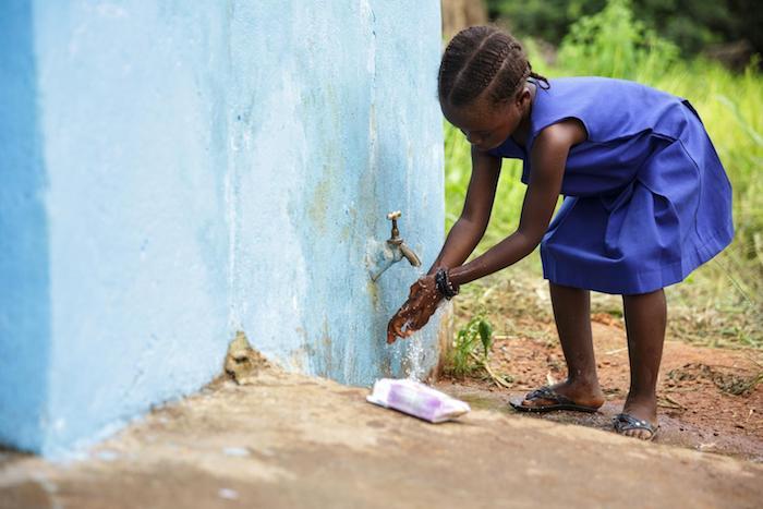 Washing hands after using the toilet: a simple act that can protect against serious, even deadly diseases. 