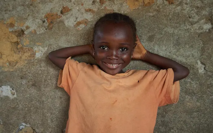 Mariama lives in the village of Gondama, Bo District, Sierra Leone, one of over 100 countries where UNICEF works to save and protect vulnerable children. 