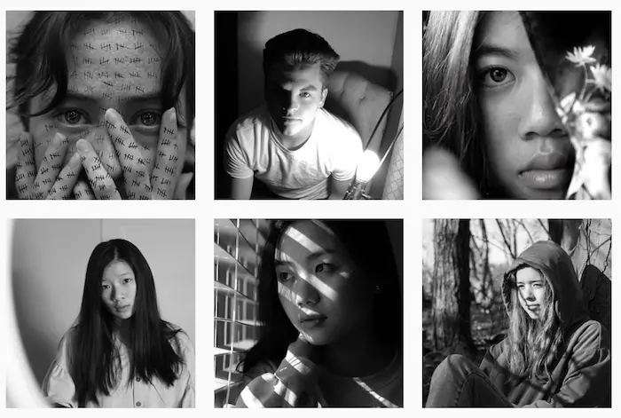 Teenage photographers from around the world came together to form an Instagram photo gallery, Covid-19 Photos for Teens. 