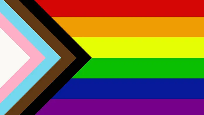 Graphic designer Daniel Quasar redesigned the LGBT Rainbow Flag to bring further awareness for “inclusion and progression," adding black and brown stripes to symbolize people of color and pastel pink, blue and white used in the transgender flag. 