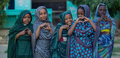 Children in Kassala state, Sudan.