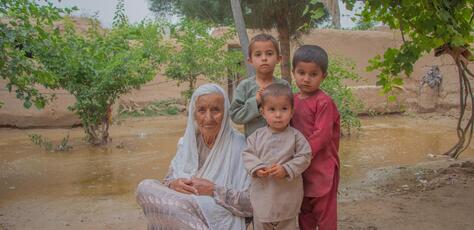 On May 16, 2024, Bigom, an 80-year-old grandmother, was with her three grandsons when flash floods hit her village in Baghlan province, Afghanistan. 